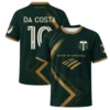 Portland Timbers Da Costa Jersey Remarkable Gold Stripe
