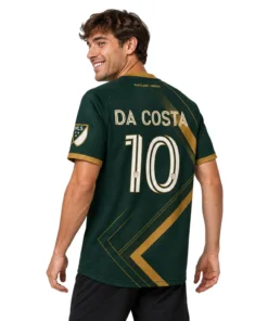Portland Timbers Da Costa Jersey Remarkable Gold Stripe