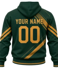 Portland Timbers Fan Hoodie Custom Elite Gold Stripe