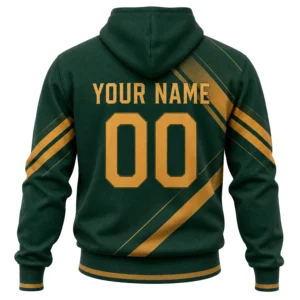 Portland Timbers Fan Hoodie Custom Elite Gold Stripe