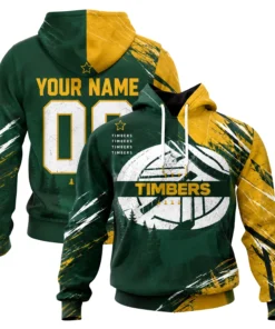 Portland Timbers Fan Hoodie Custom Vibrant Graphic Style