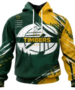 Portland Timbers Fan Hoodie Custom Vibrant Graphic Style