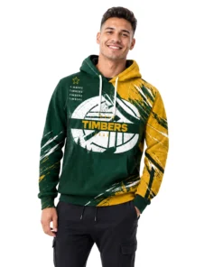 Portland Timbers Fan Hoodie Custom Vibrant Graphic Style