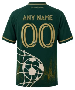 Portland Timbers Green Jersey – Vibrant Goal Graphic