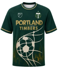 Portland Timbers Green Jersey – Vibrant Goal Graphic