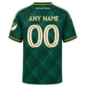 Portland Timbers Home Jersey Brilliant Green Argyle