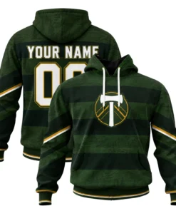 Portland Timbers Hoodie Custom Exclusive Forest Stripe