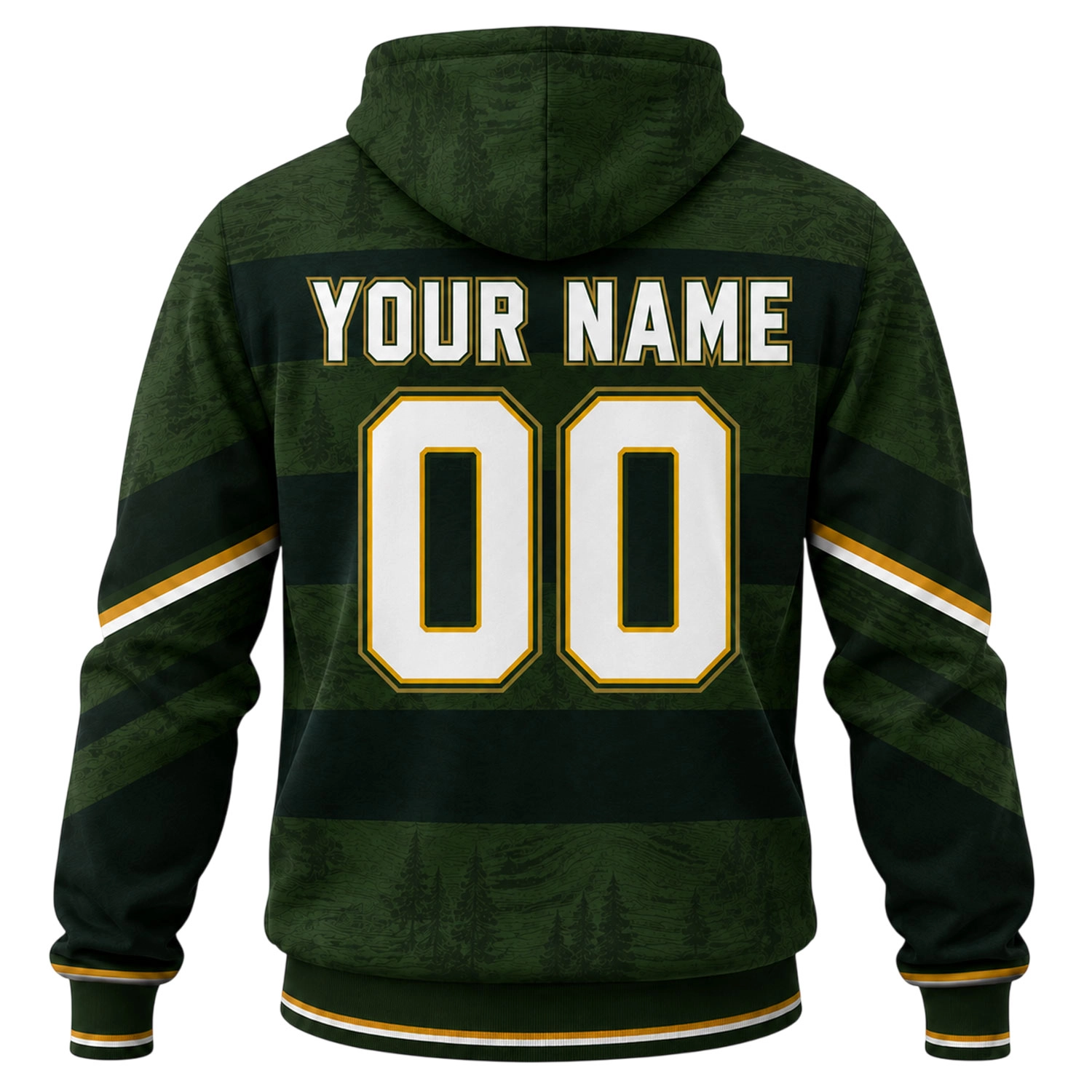 Portland Timbers Hoodie Custom Exclusive Forest Stripe