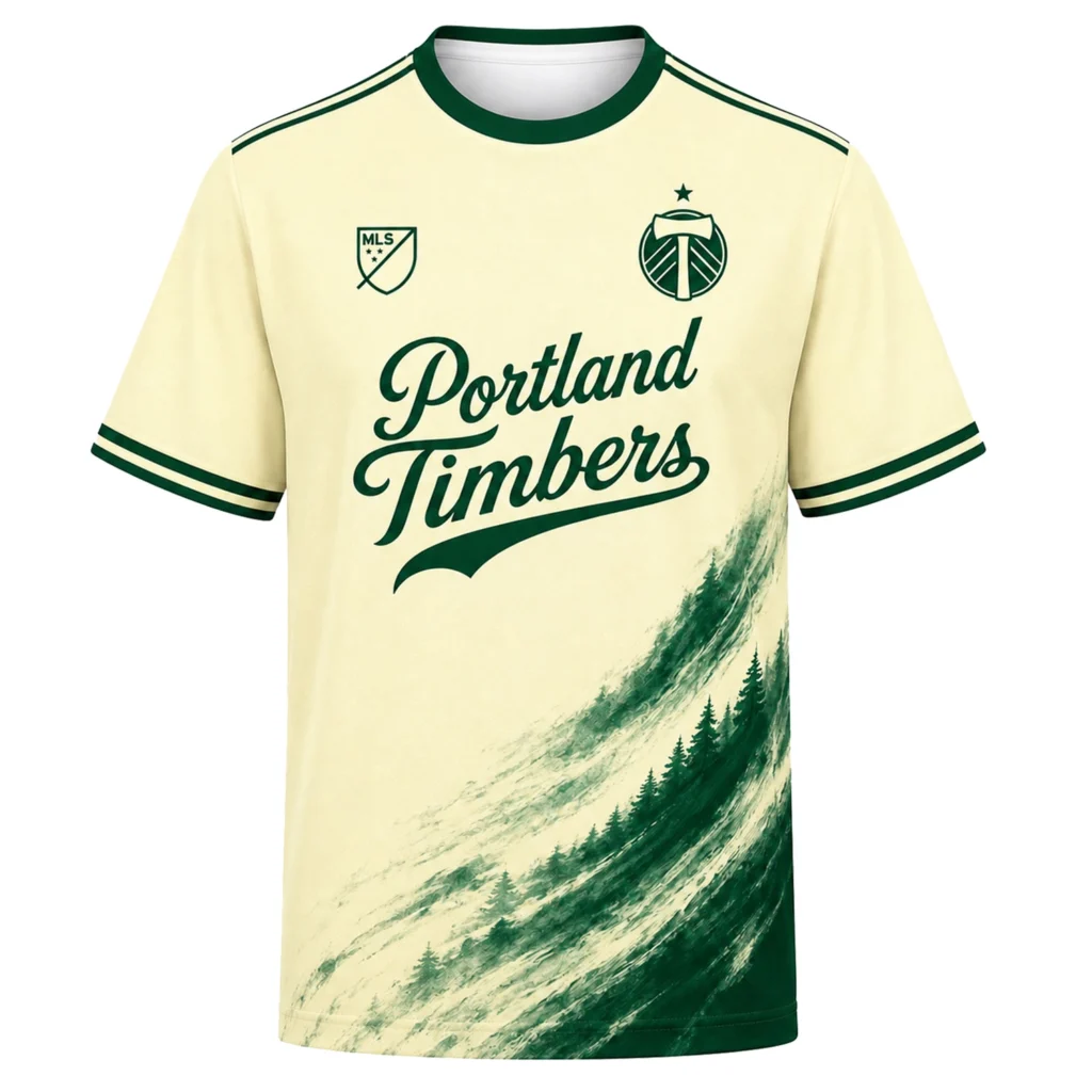 Portland Timbers Jersey – Exclusive Forest Brush Edition