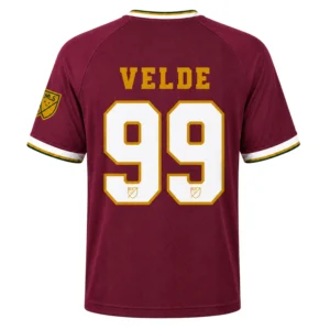 Portland Timbers Kristoffer Velde Jersey Remarkable Burgundy