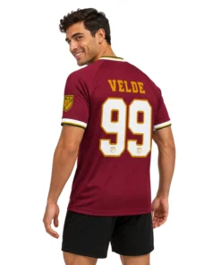 Portland Timbers Kristoffer Velde Jersey Remarkable Burgundy