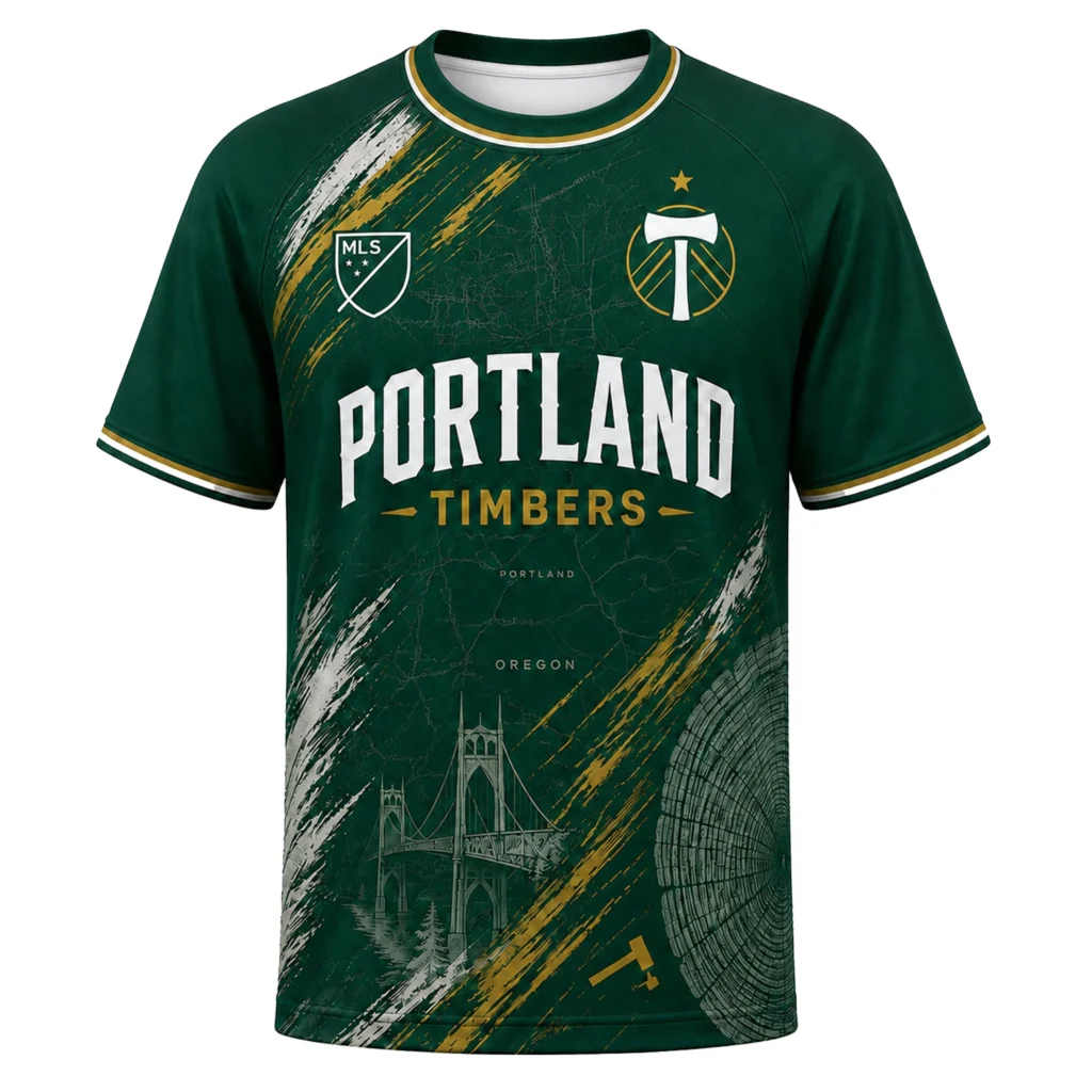Portland Timbers MLS Fan Jersey – Epic Oregon Style