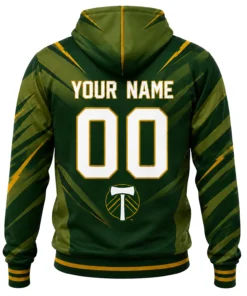 Portland Timbers MLS Hoodie Custom Bold Green Style