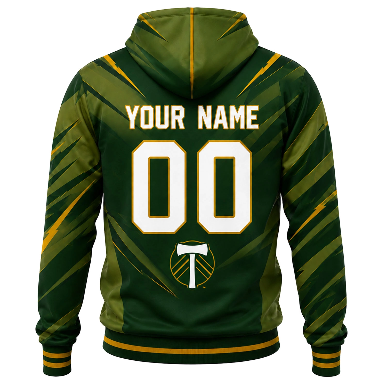 Portland Timbers MLS Hoodie Custom Bold Green Style
