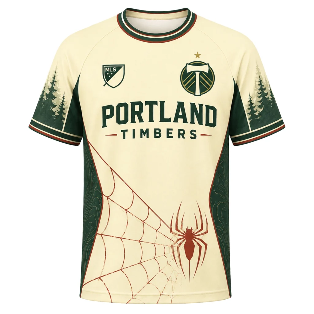 Portland Timbers Spiderman Jersey – Elite Custom
