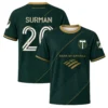 Portland Timbers Surman Jersey Dynamic Green Design