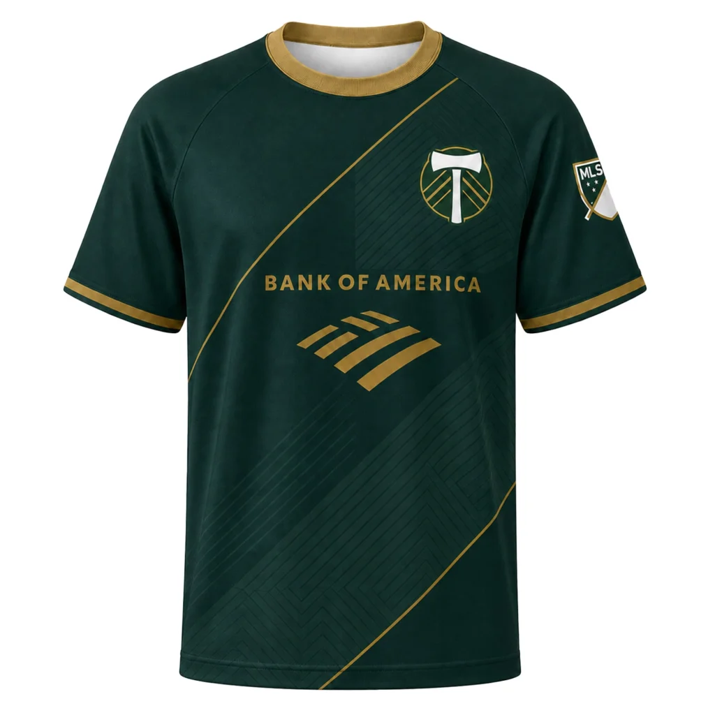 Portland Timbers Surman Jersey Dynamic Green Design