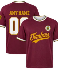 Portland Timbers Third Jersey Elite Retro Burgundy