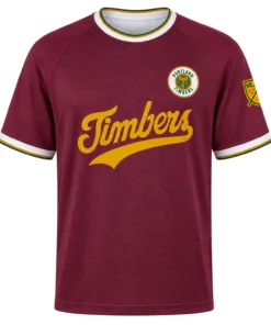 Portland Timbers Third Jersey Elite Retro Burgundy