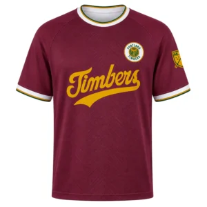 Portland Timbers Third Jersey Elite Retro Burgundy