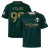 Portland Timbers Velde Jersey Stunning Green Gold Design