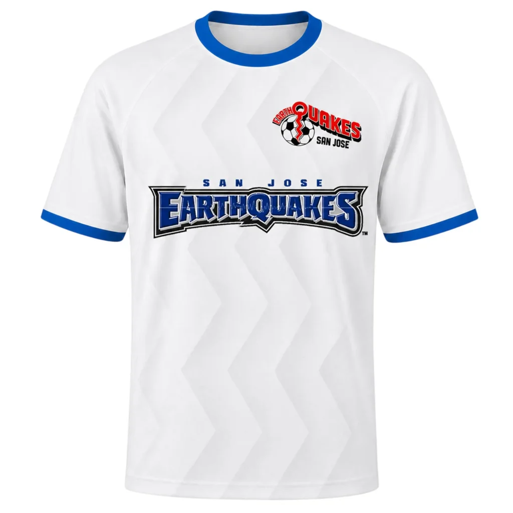 Preston Judd San Jose Earthquake Jersey Essential White Shirt