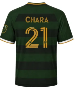 PTFC Diego Chara Jersey Exclusive Green Stripe Style
