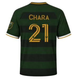 PTFC Diego Chara Jersey Exclusive Green Stripe Style