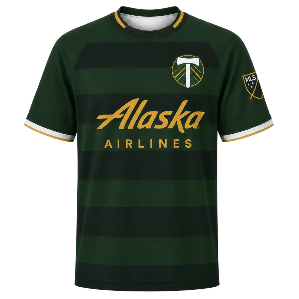 PTFC Diego Chara Jersey Exclusive Green Stripe Style