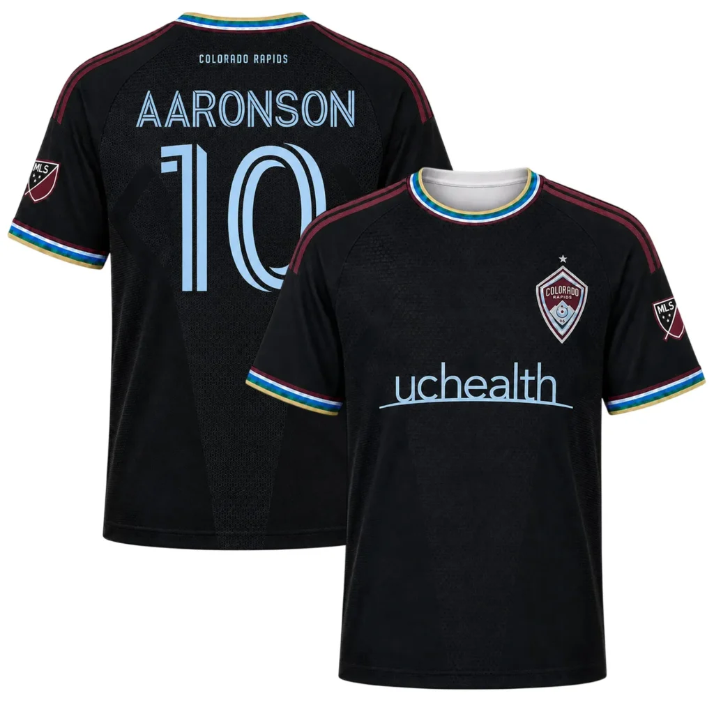 Rapids Aaronson Fan Custom Jersey – Strong Match Style