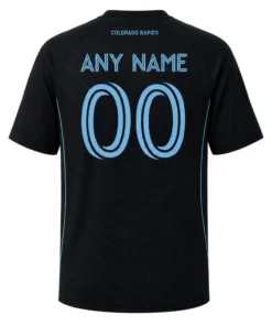 Rapids Soccer Jersey Custom – Dynamic Black & Blue
