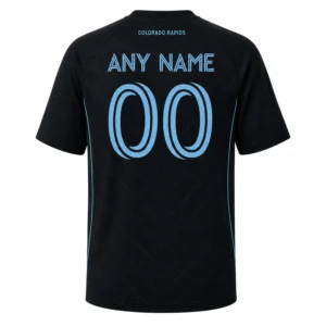 Rapids Soccer Jersey Custom – Dynamic Black & Blue