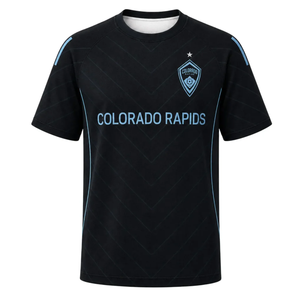 Rapids Soccer Jersey Custom – Dynamic Black & Blue