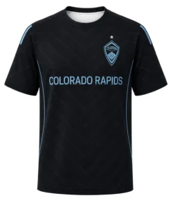 Rapids Soccer Jersey Custom – Dynamic Black & Blue