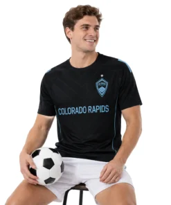 Rapids Soccer Jersey Custom – Dynamic Black & Blue