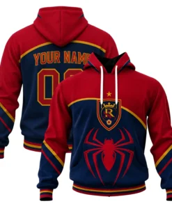 Real Salt Lake Custom Hoodie Spiderman Exclusive Style
