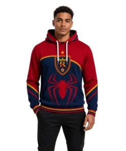 Real Salt Lake Custom Hoodie Spiderman Exclusive Style