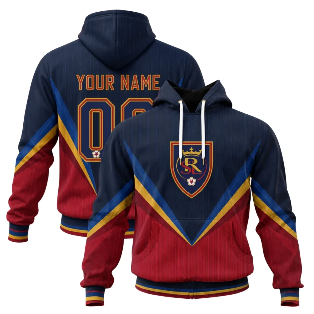 Real Salt Lake Fan Hoodie Custom Dynamic Team Style
