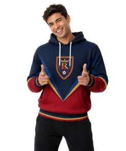 Real Salt Lake Fan Hoodie Custom Dynamic Team Style