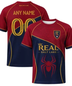 Real Salt Lake Fan Jersey – Vibrant Spiderman Style