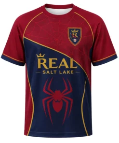 Real Salt Lake Fan Jersey – Vibrant Spiderman Style