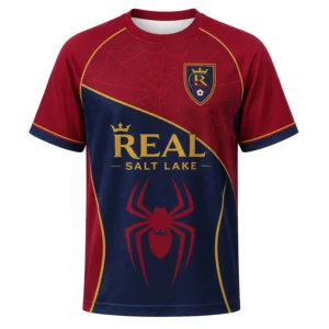 Real Salt Lake Fan Jersey – Vibrant Spiderman Style