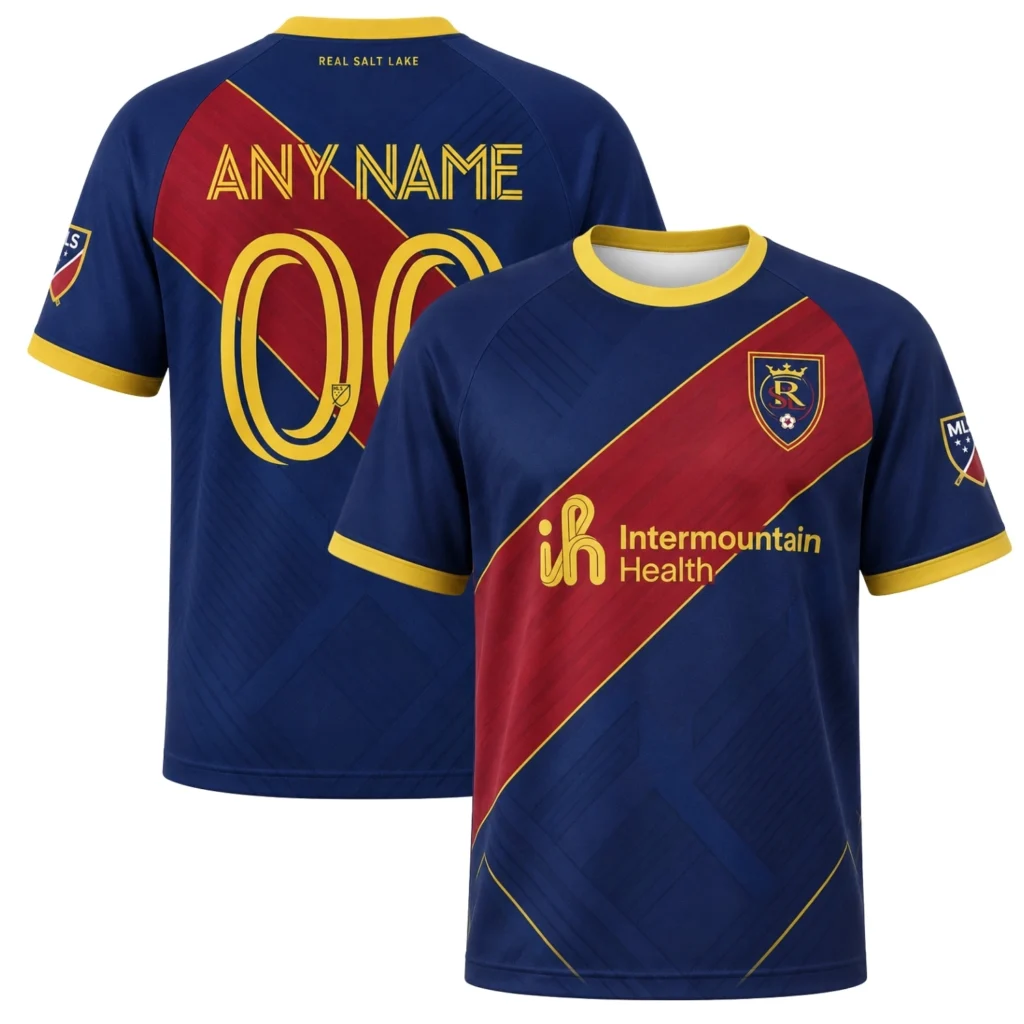 Real Salt Lake Jersey Custom – Exclusive Navy Sash