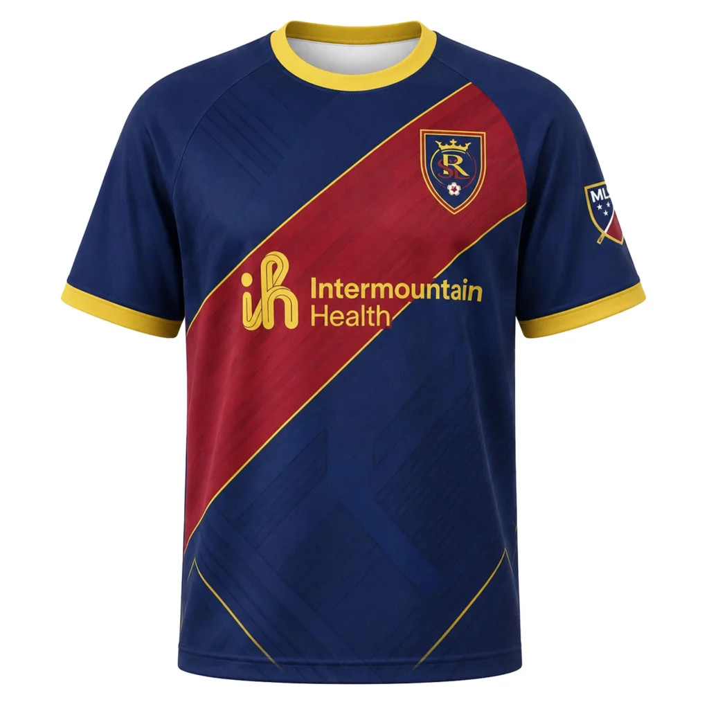 Real Salt Lake Jersey Custom – Exclusive Navy Sash