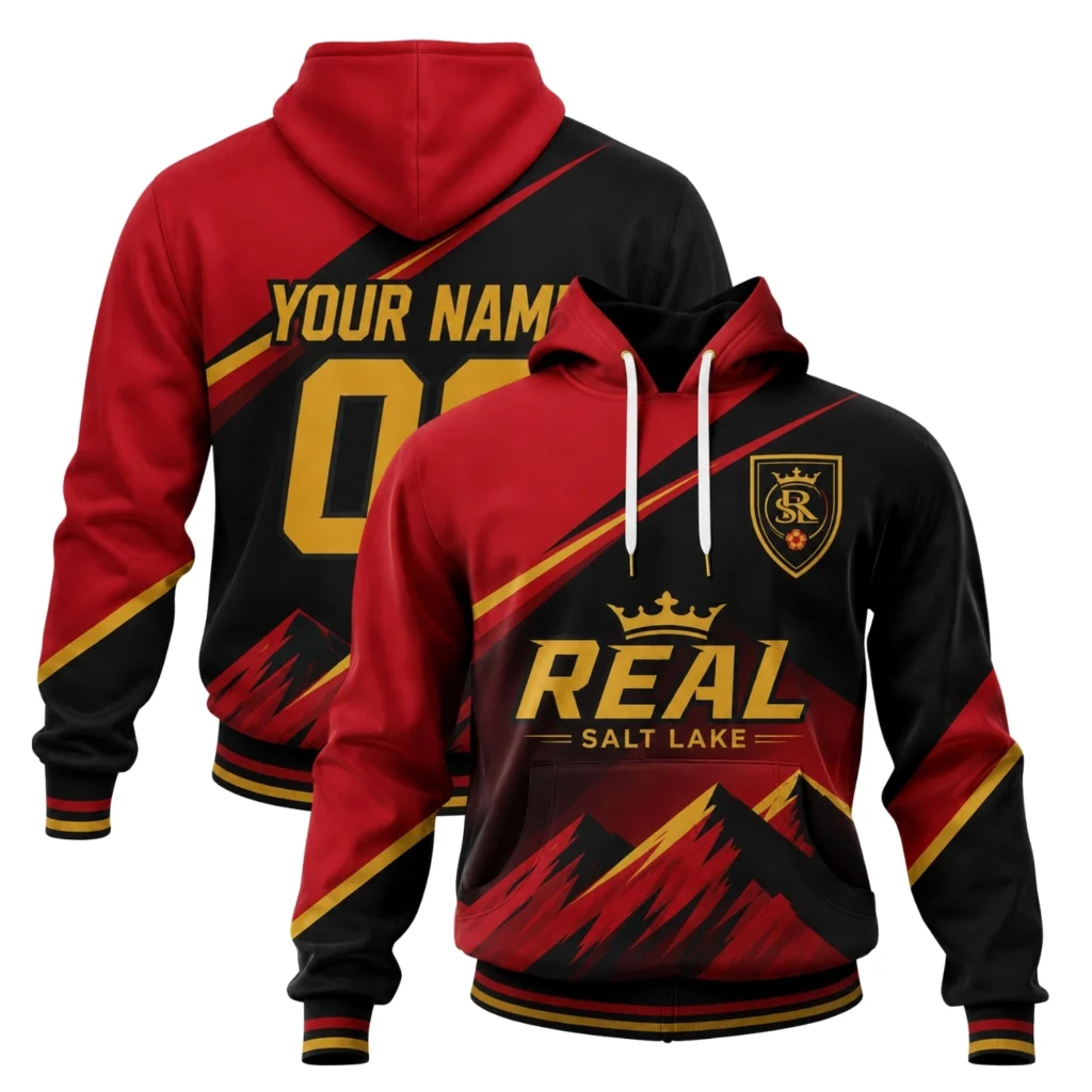 Real Salt Lake MLS Hoodie Custom Stunning Red Style
