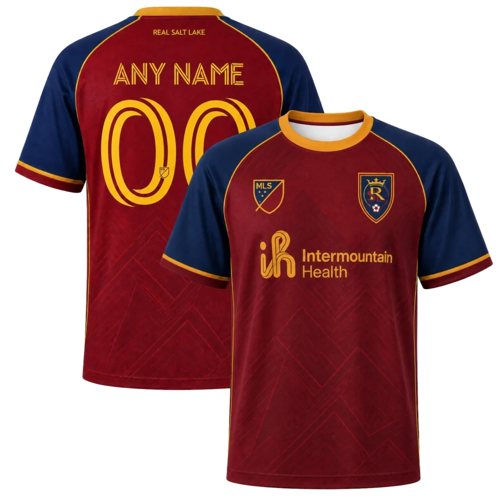 Real Salt Lake MLS Jersey Custom – Elite Crimson Edition