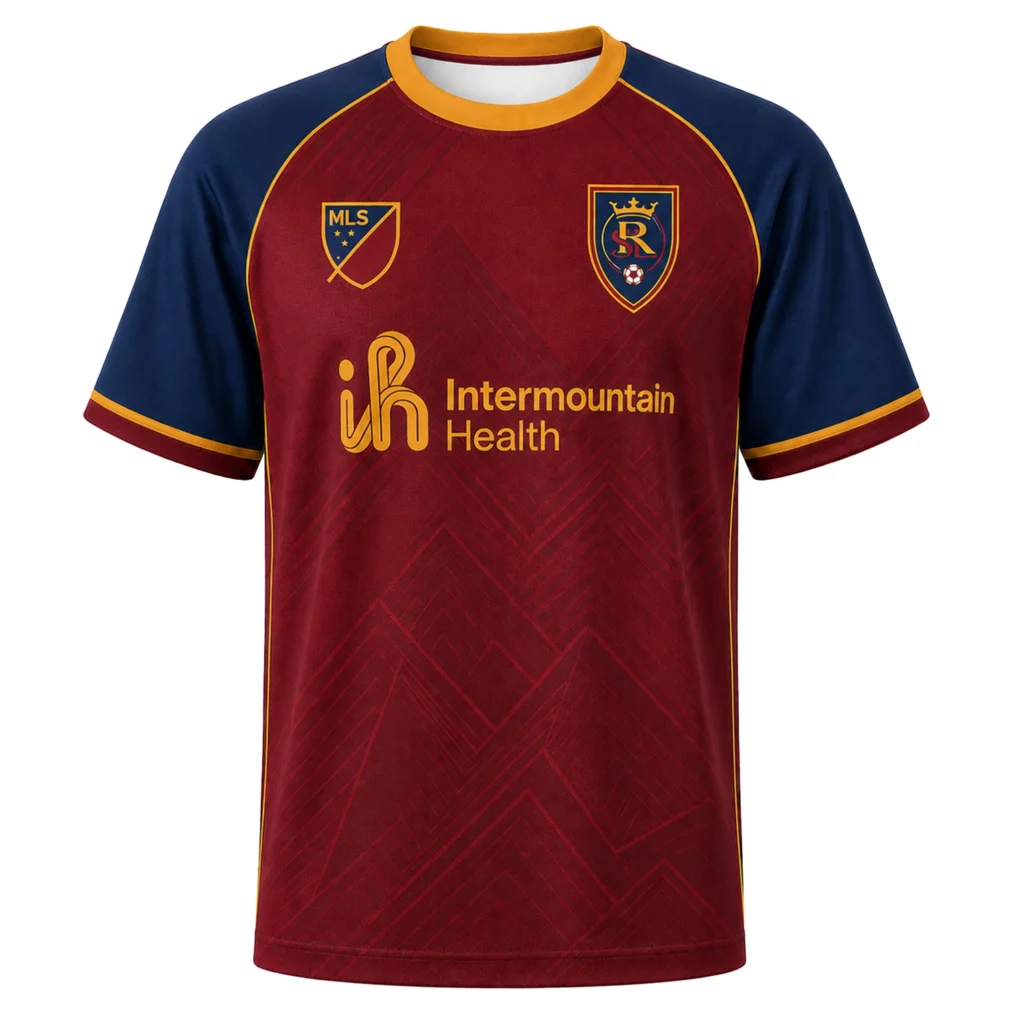 Real Salt Lake MLS Jersey Custom – Elite Crimson Edition