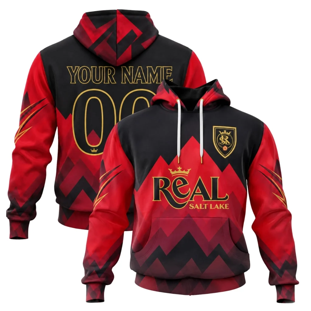 Real Salt Lake Soccer Hoodie Custom Vibrant Style