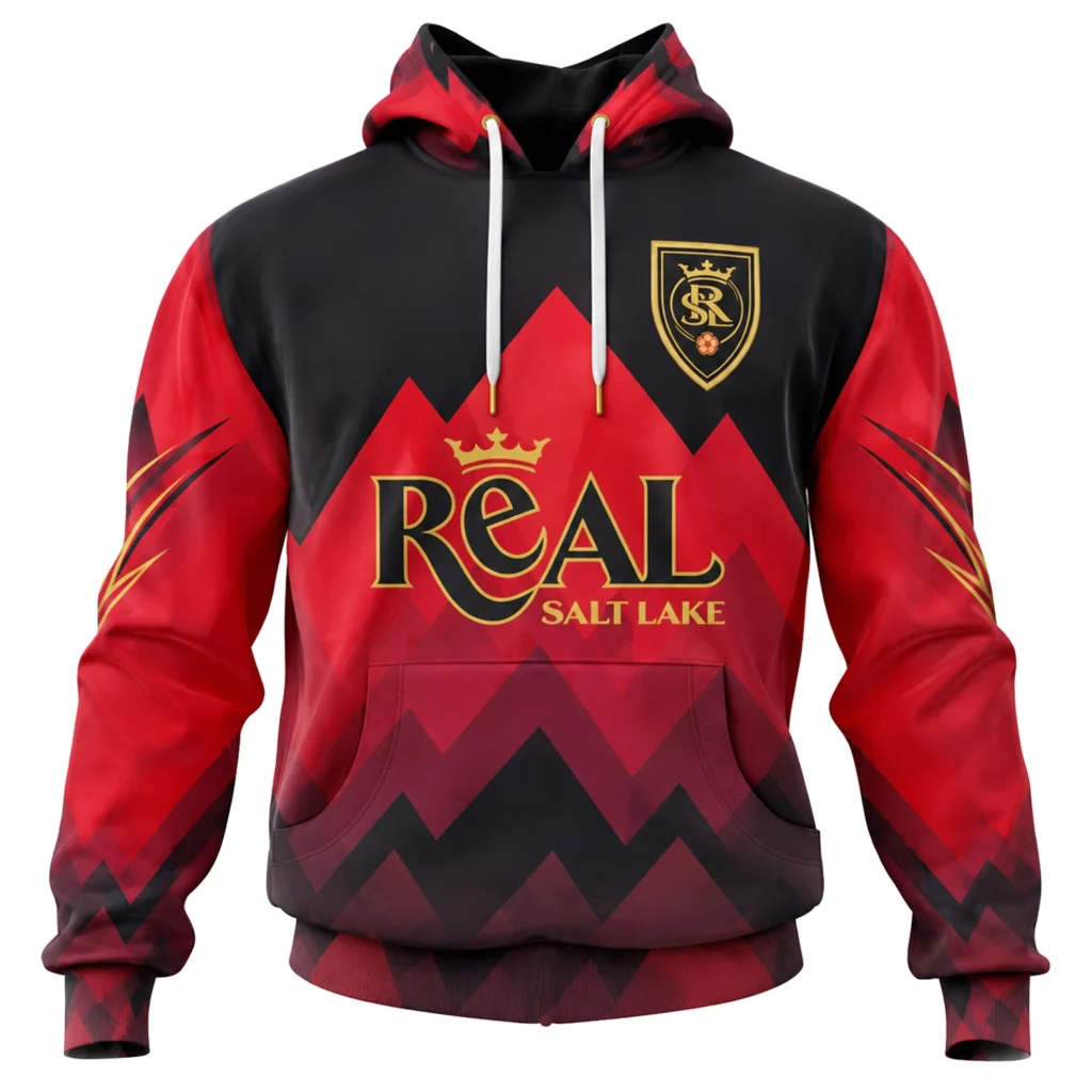 Real Salt Lake Soccer Hoodie Custom Vibrant Style