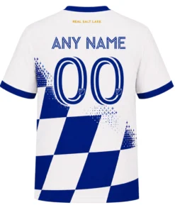 Real Salt Lake Soccer Jersey Custom – Exclusive Blue Grid Style